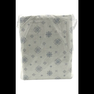 Home Reflections Fairisle Flannel Sheet Set Blue